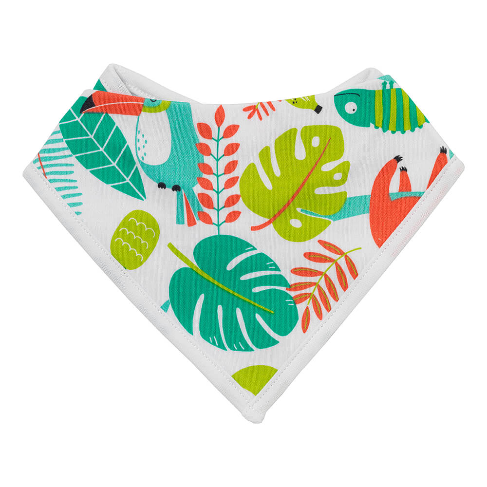 Bandana pour bébé 100% bio - lot de 4