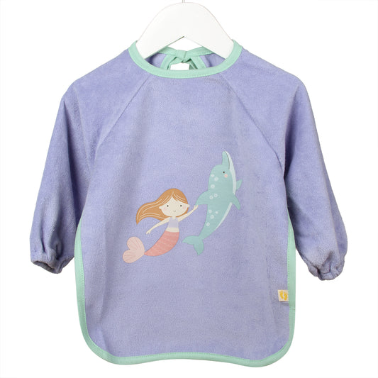 Bavoir bébé à manches longues imperméable_Sirène_1_411