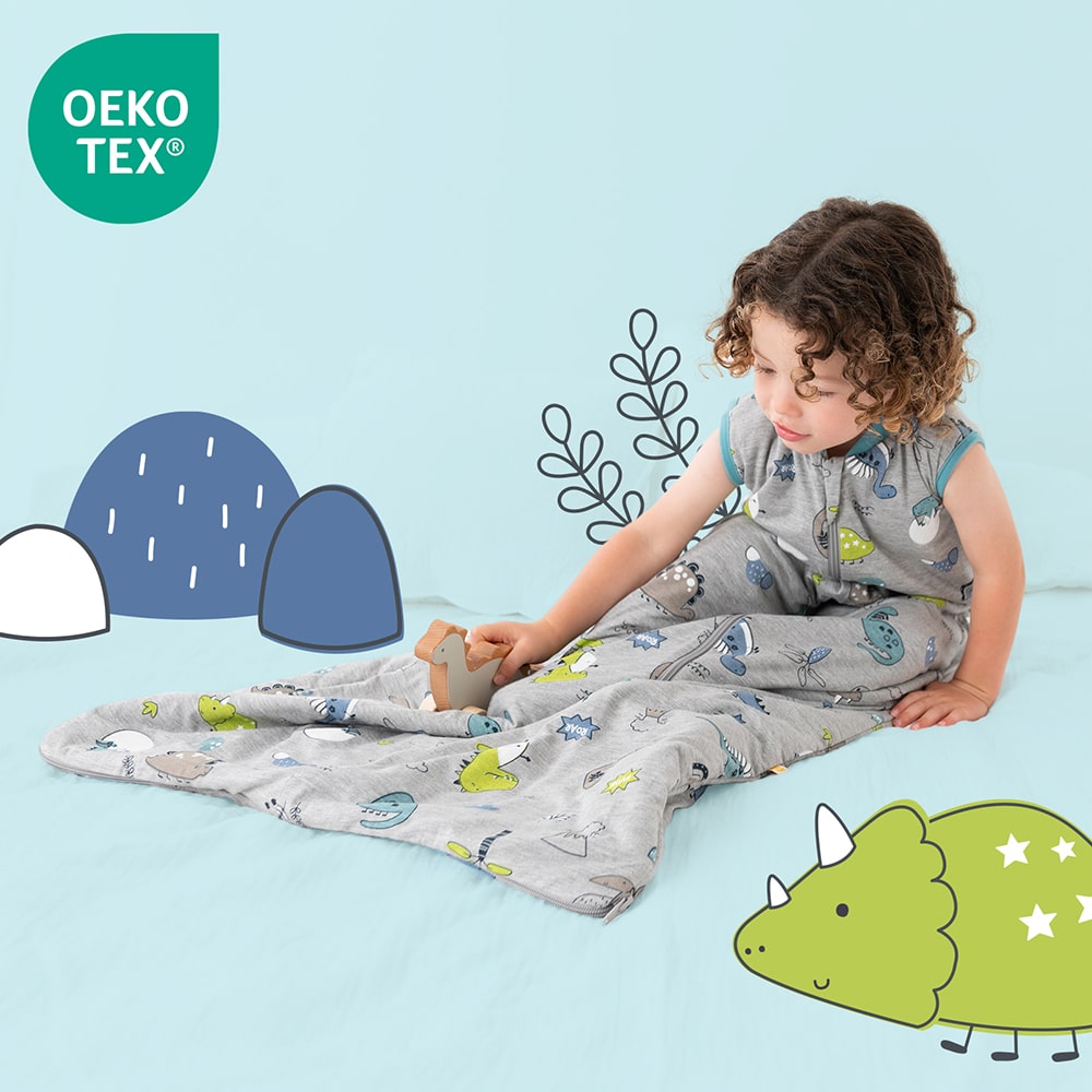Gigoteuse bébé été & mi-saison - TOG 1_Dino_OEKOTEX_420