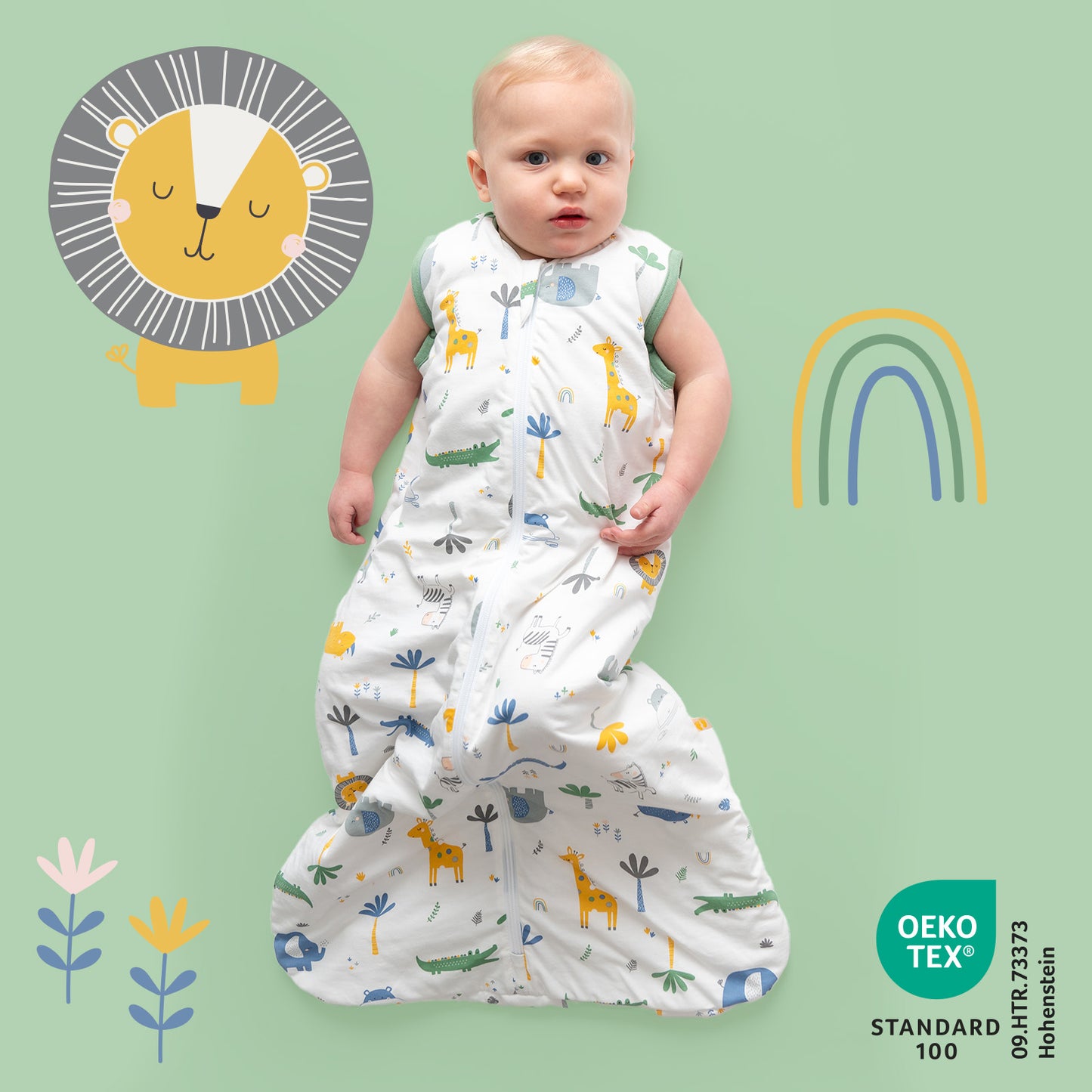 Gigoteuse bébé été & mi-saison - TOG 1_Jungle_420_2