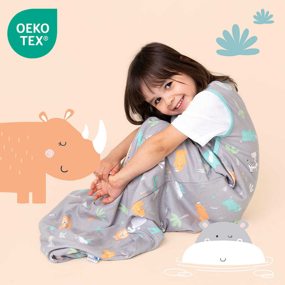 Gigoteuse bébé été & mi-saison - TOG 1_Safari_OEKOTEX_420