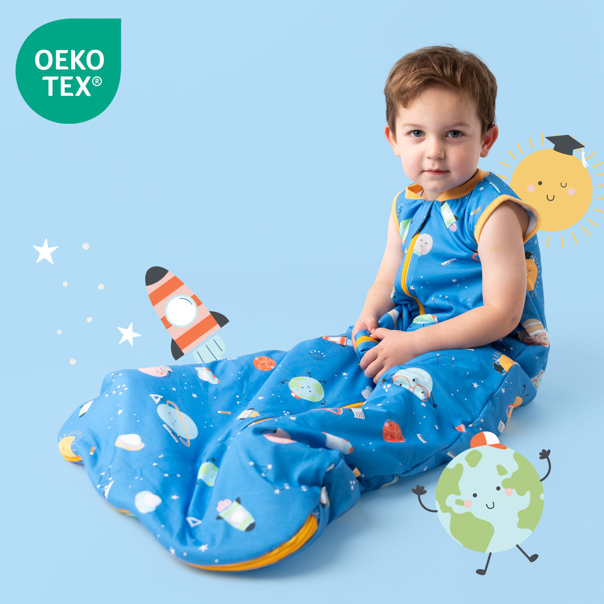 Gigoteuse bébé été & mi-saison - TOG 1_Space_OEKOTEX_420