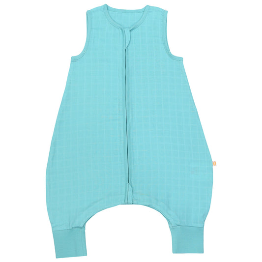 Gigoteuse à pieds été - unie - mousseline - 0.5 Tog_Aqua_1_422