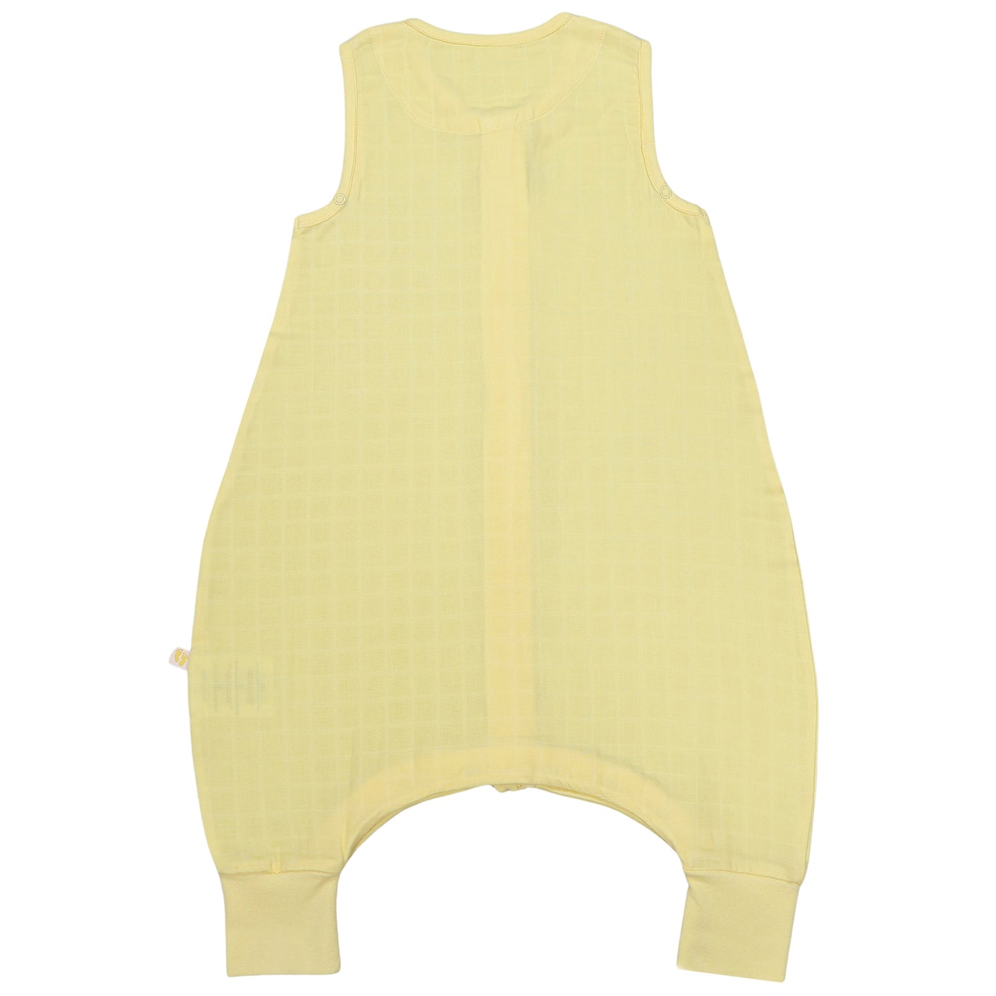 Gigoteuse à pieds été - unie - mousseline - 0.5 Tog_Jaune Clair_6_422