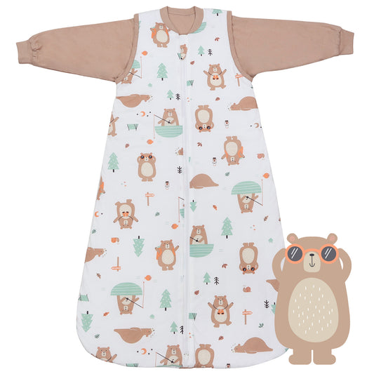Gigoteuse bébé toutes saisons - 2.5 TOG_Ours Explorateur_devant_465
