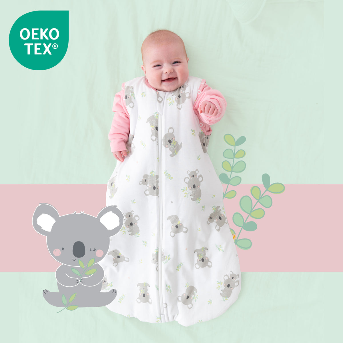 Gigoteuse bébé toutes saisons - 2.5 TOG_Koala_OEKOTEX_465