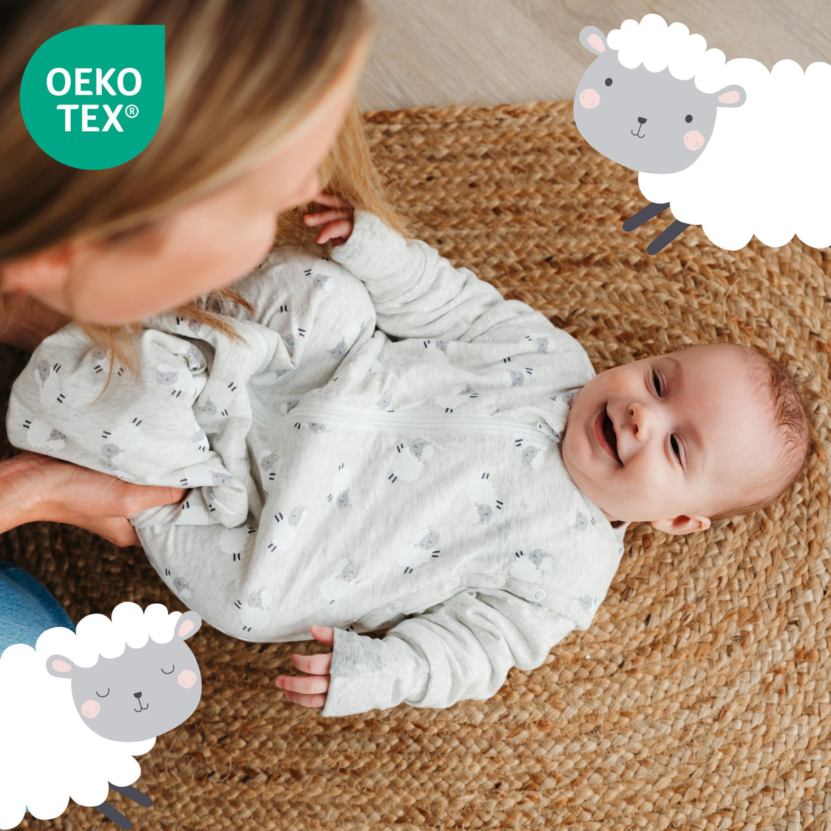 Gigoteuse bébé toutes saisons - 2.5 TOG_Kangourou_OEKOTEX_465