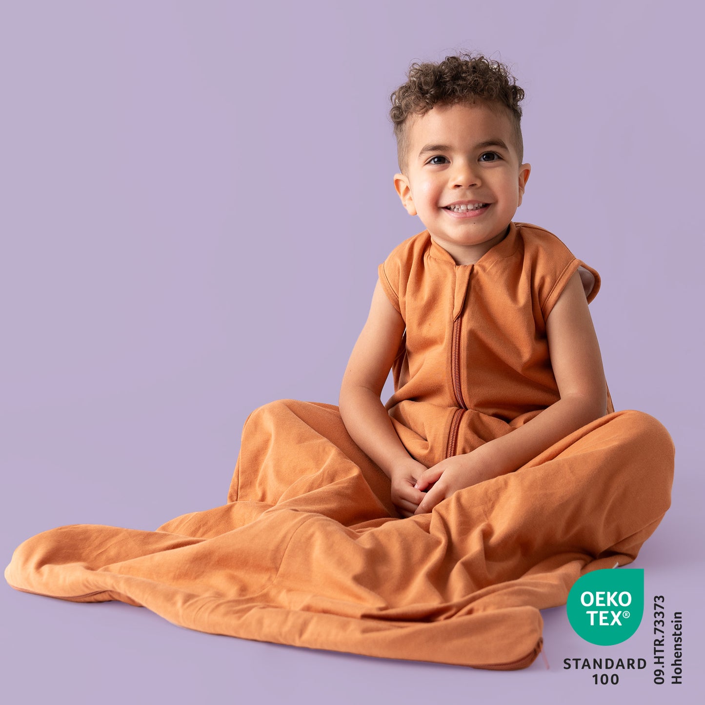 Gigoteuse bébé toutes saisons - unie - 2.5 TOG_Caramel_467_2