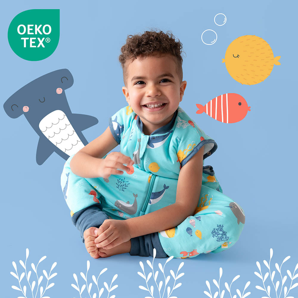 Gigoteuse à pieds hiver - 3.5 TOG_Animaux marins_OEKOTEX_468