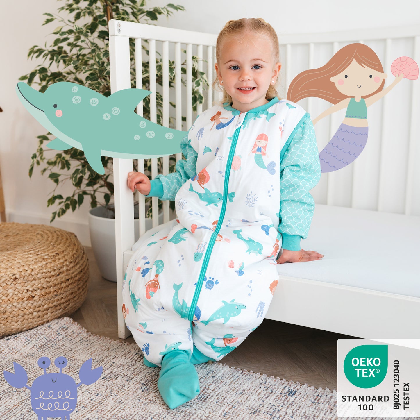 Gigoteuse à pieds hiver - 3.5 TOG