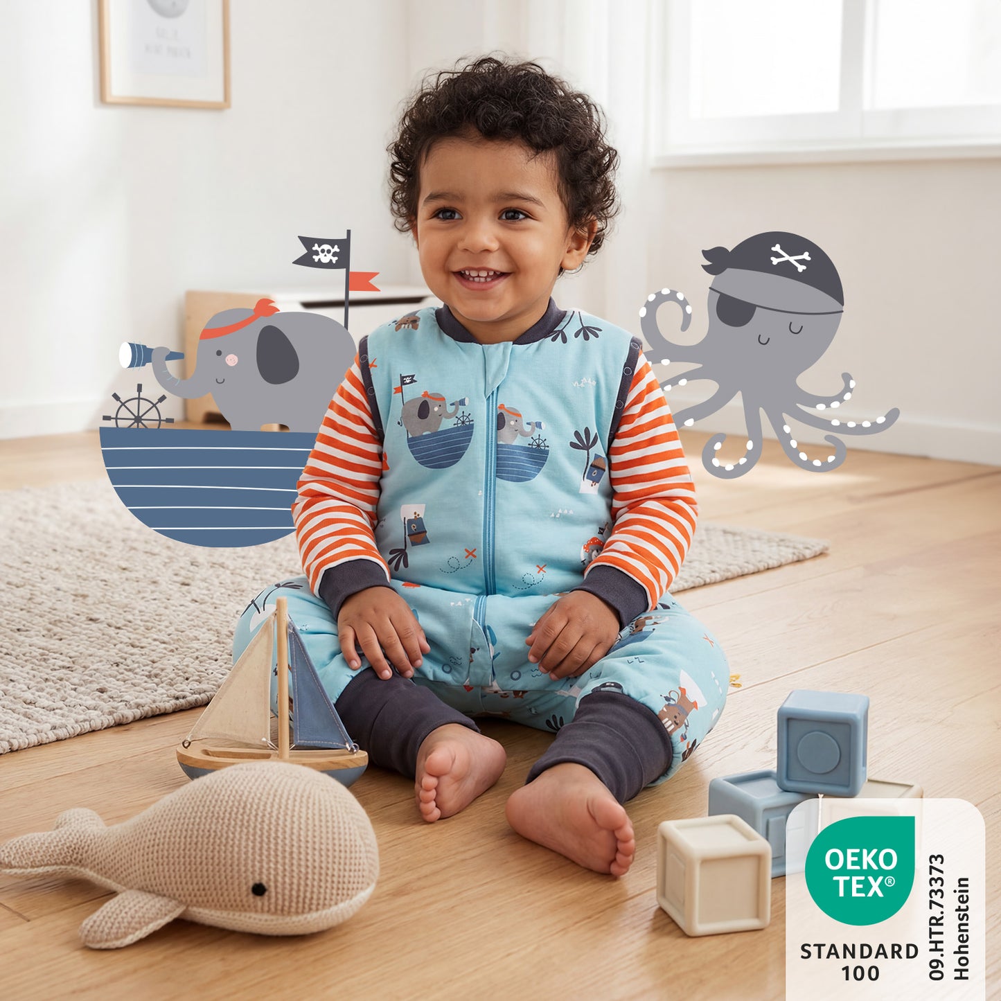 Gigoteuse à pieds hiver - 3.5 TOG_Pirate_468_2