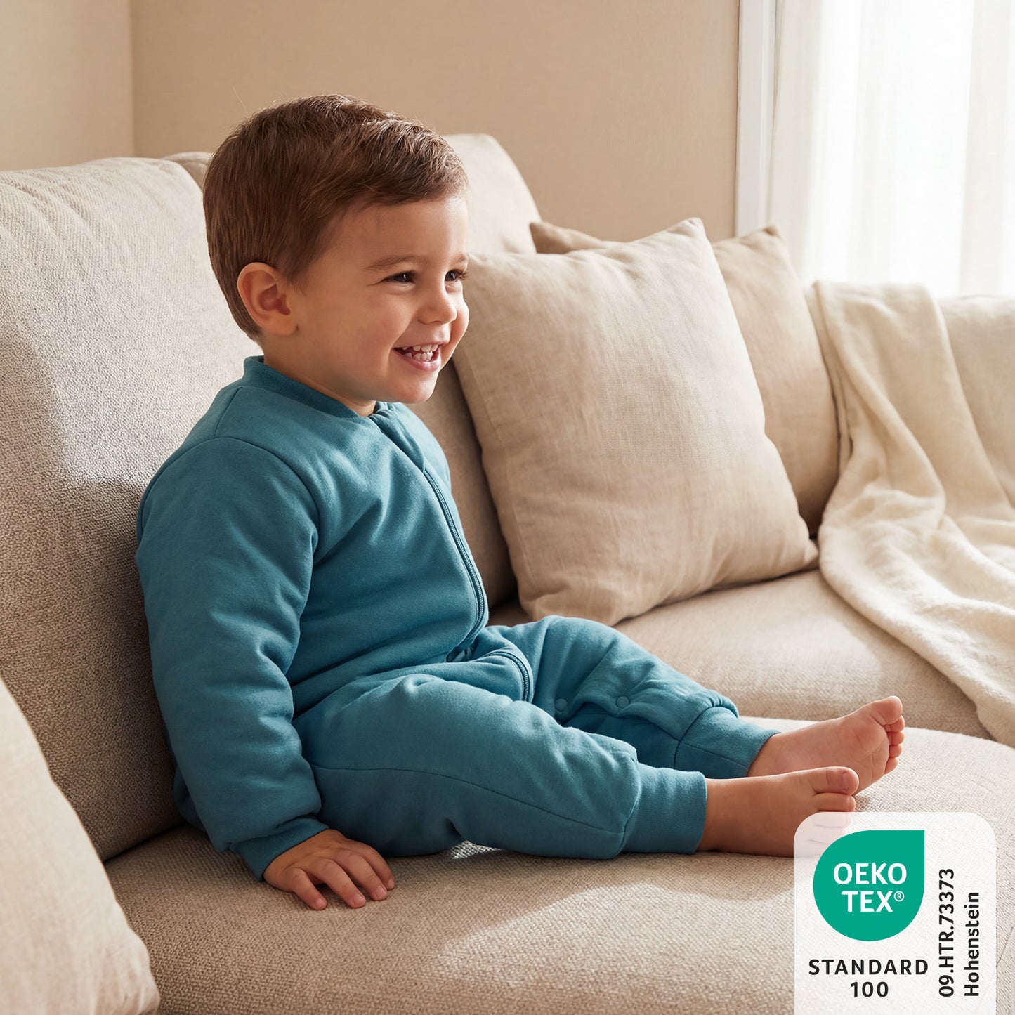 Gigoteuse à pieds hiver - unie - 3.5 TOG_Pétrole_470_2