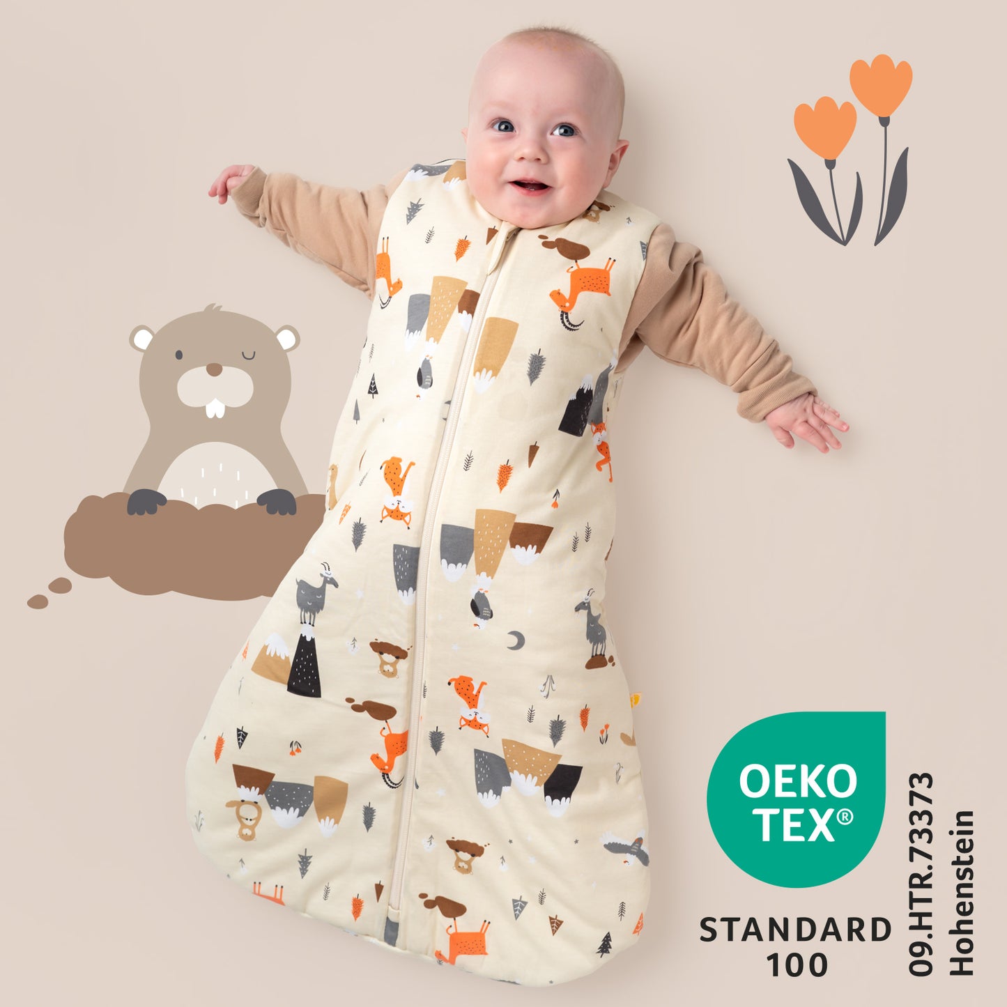 Gigoteuse bébé hiver - 3.5 TOG