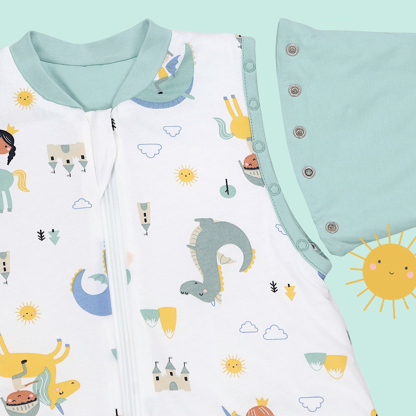 Gigoteuse bébé hiver - 3.5 TOG_Fantasia_zone du bras_471