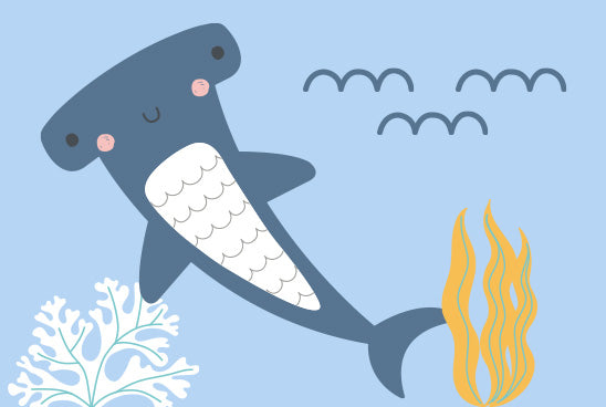 Helena le requin-marteau et le trésor lumineux des coraux