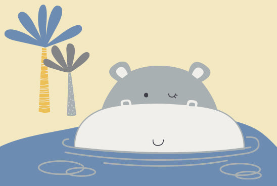 Noah l’hippopotame et la cascade cachée