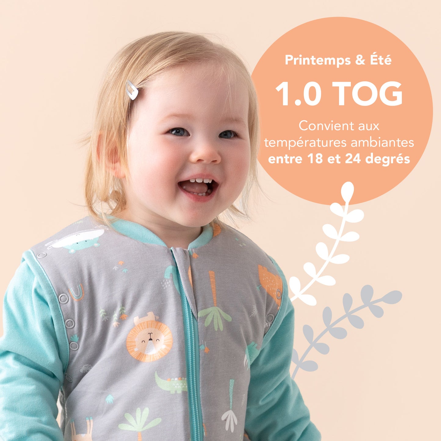 Gigoteuse bébé été & mi-saison - TOG 1