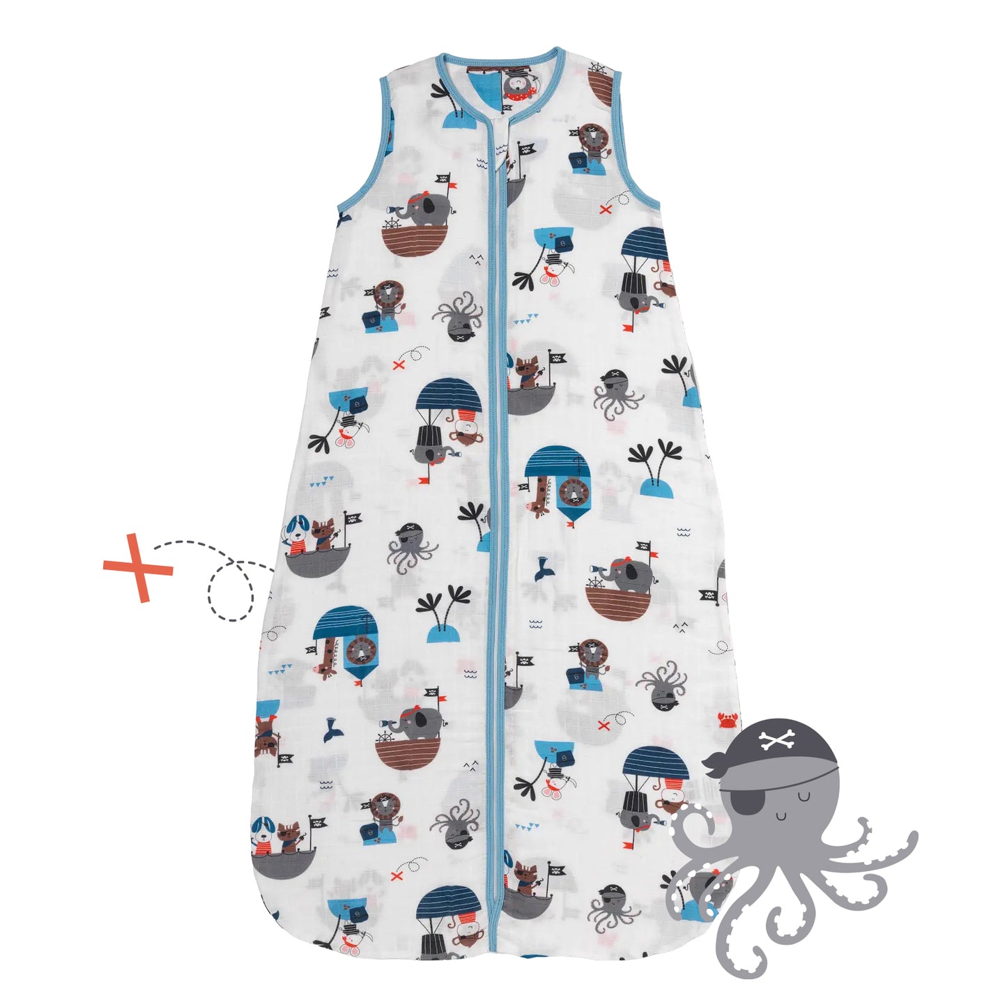 Gigoteuse bébé été - mousseline - 0.5 TOG