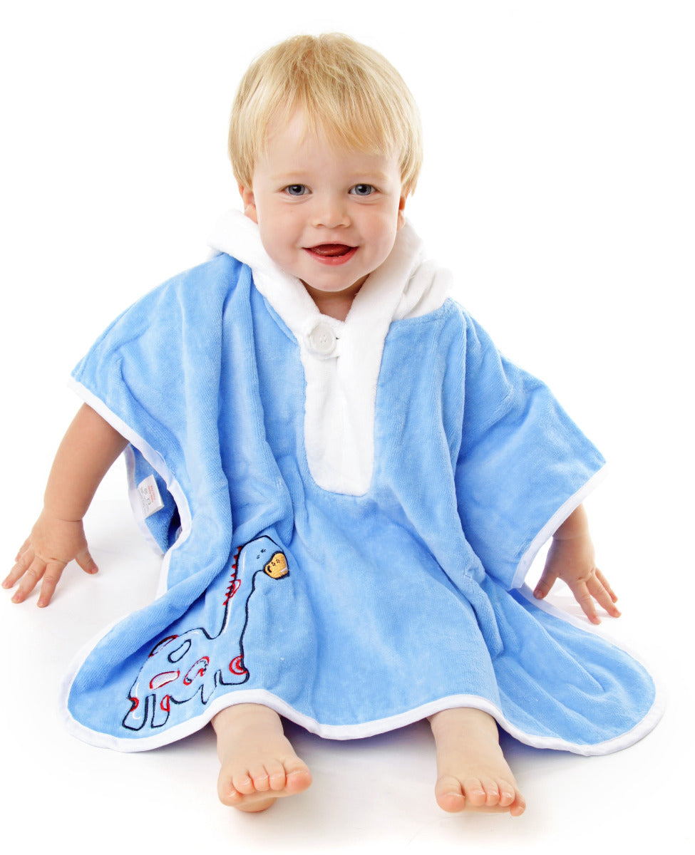 Poncho de bain à capuche pour enfant
