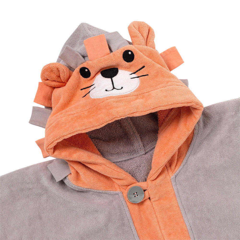 Poncho de bain à capuche pour enfant