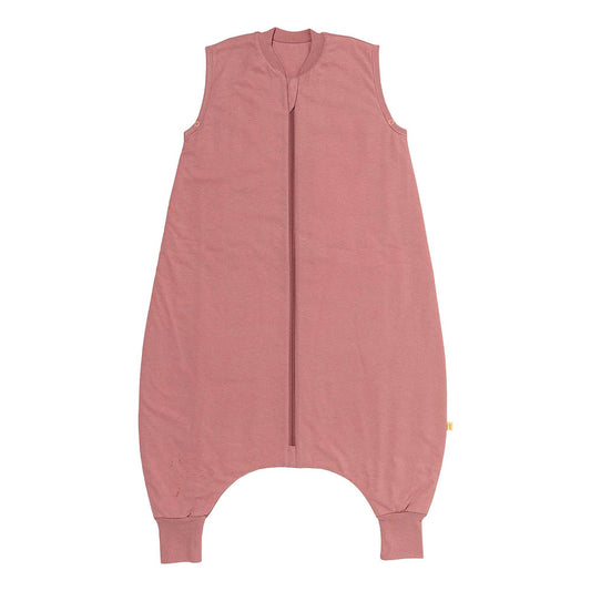 Gigoteuse à pieds été & mi-saison - uni - TOG 1_Rose pastel_devant_424