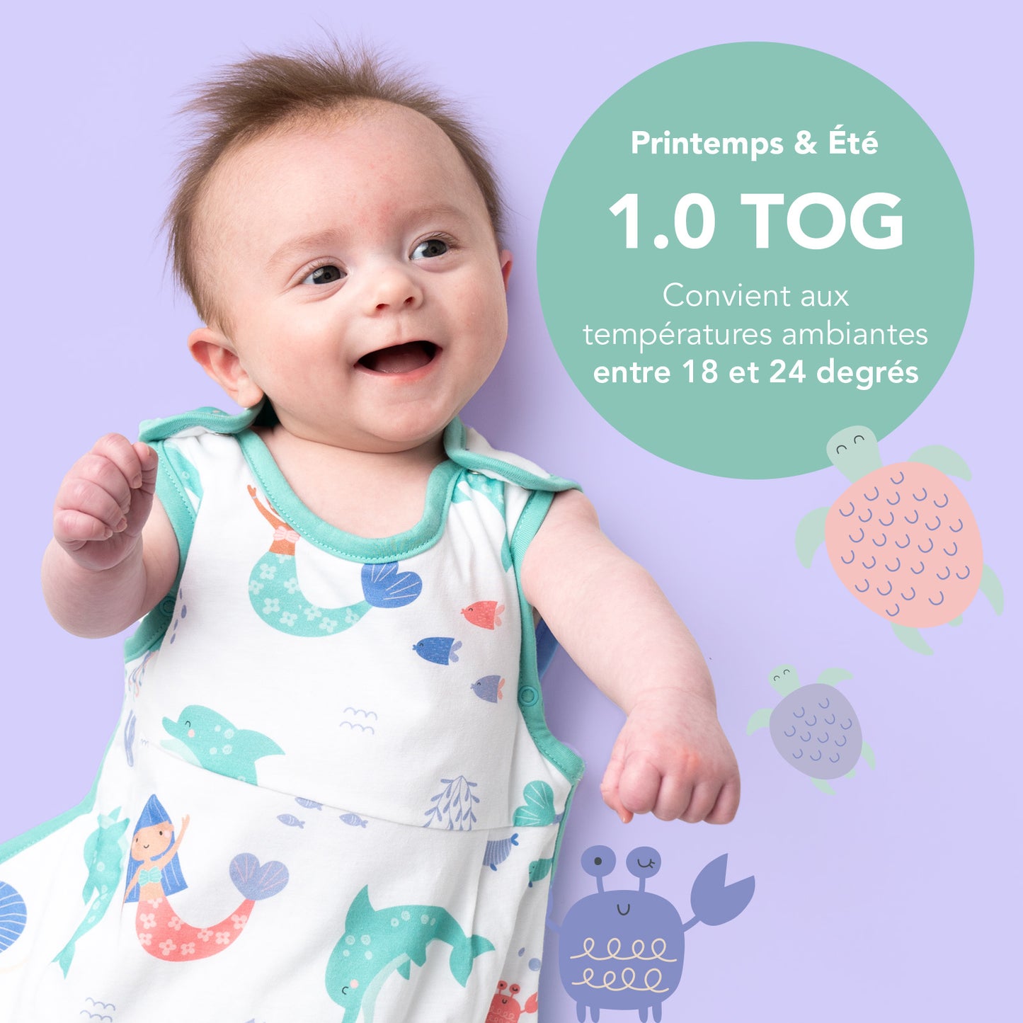 Gigoteuse bébé été & mi-saison - TOG 1