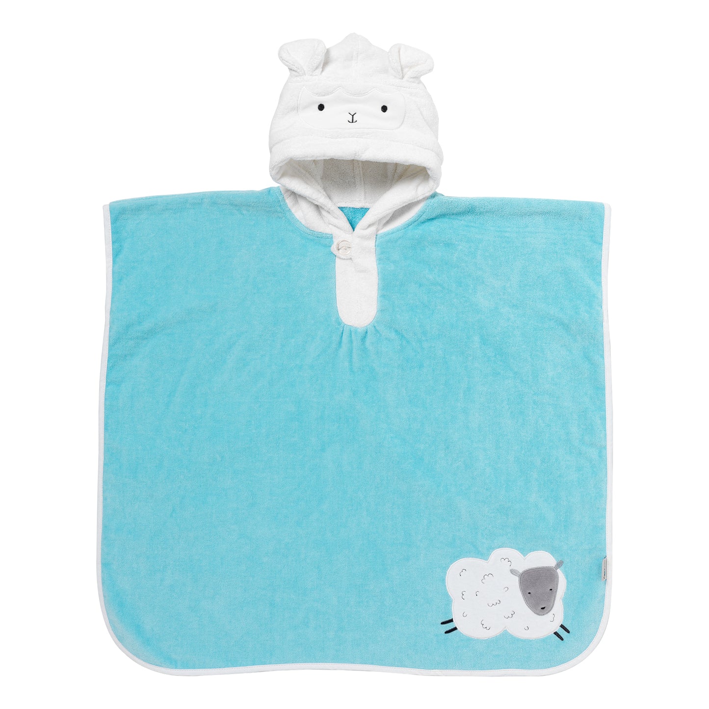 Poncho de bain à capuche pour enfant