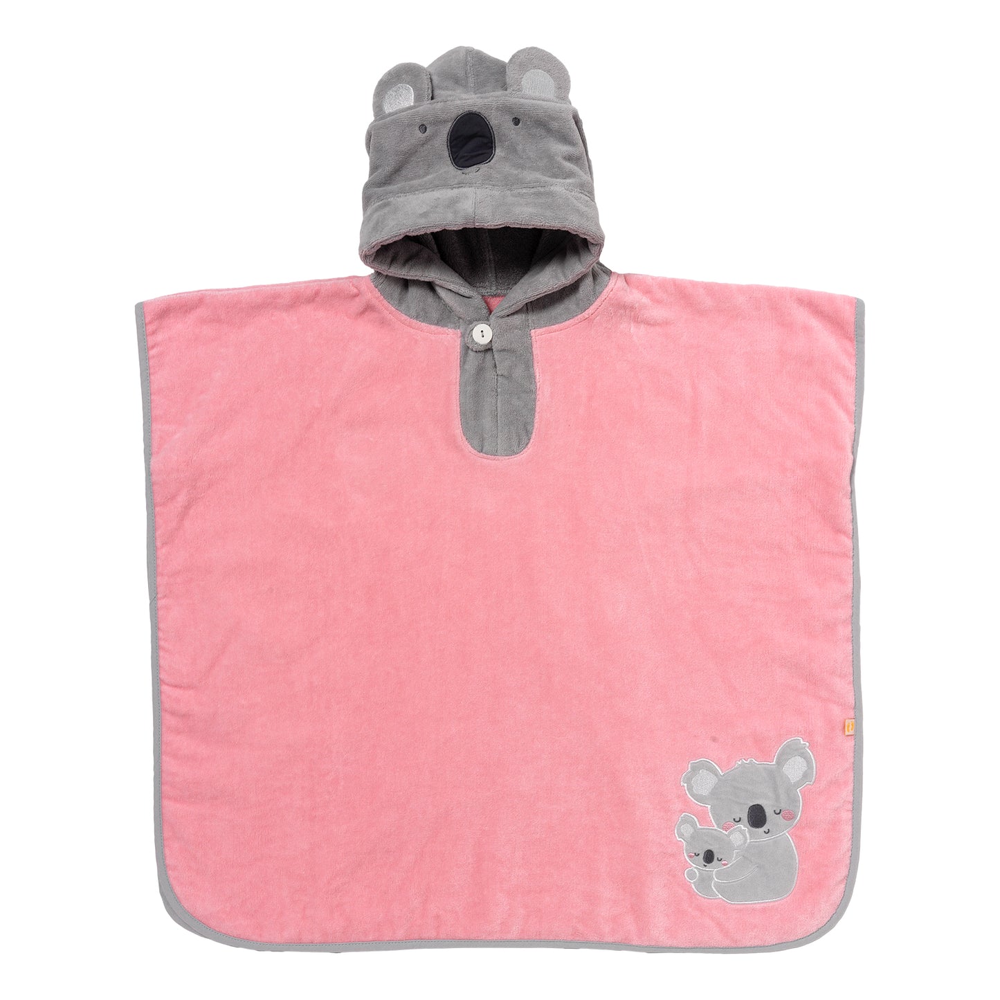 Poncho de bain à capuche pour enfant