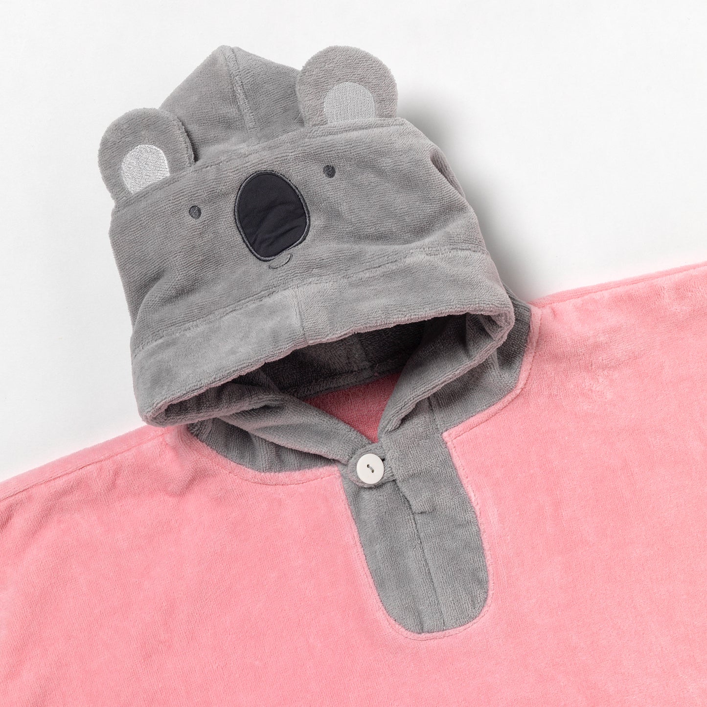 Poncho de bain à capuche pour enfant