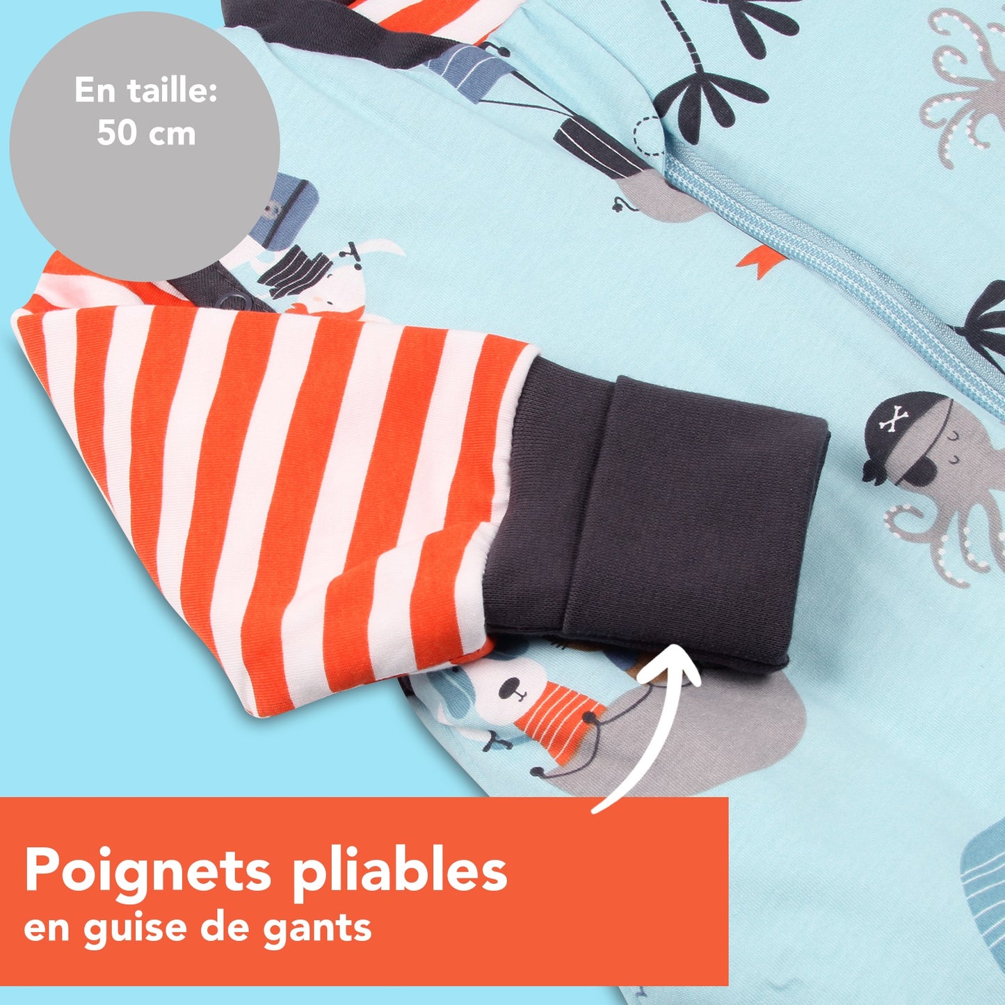 Gigoteuse à pieds - 2.5 TOG toutes saisons