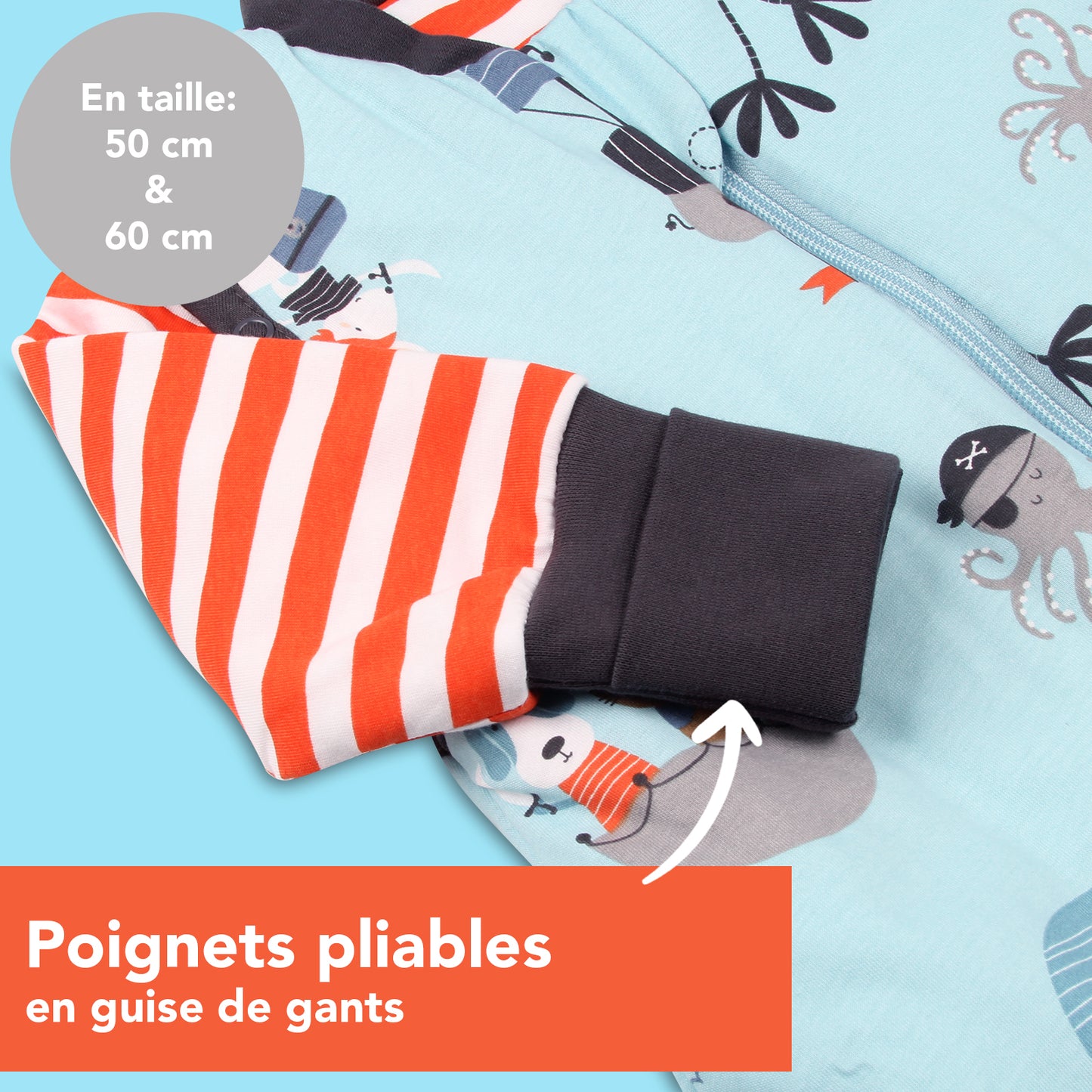 Gigoteuse à pieds - 2.5 TOG toutes saisons