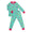 Pyjama deux pièces pour enfant_Flamant_devant_444