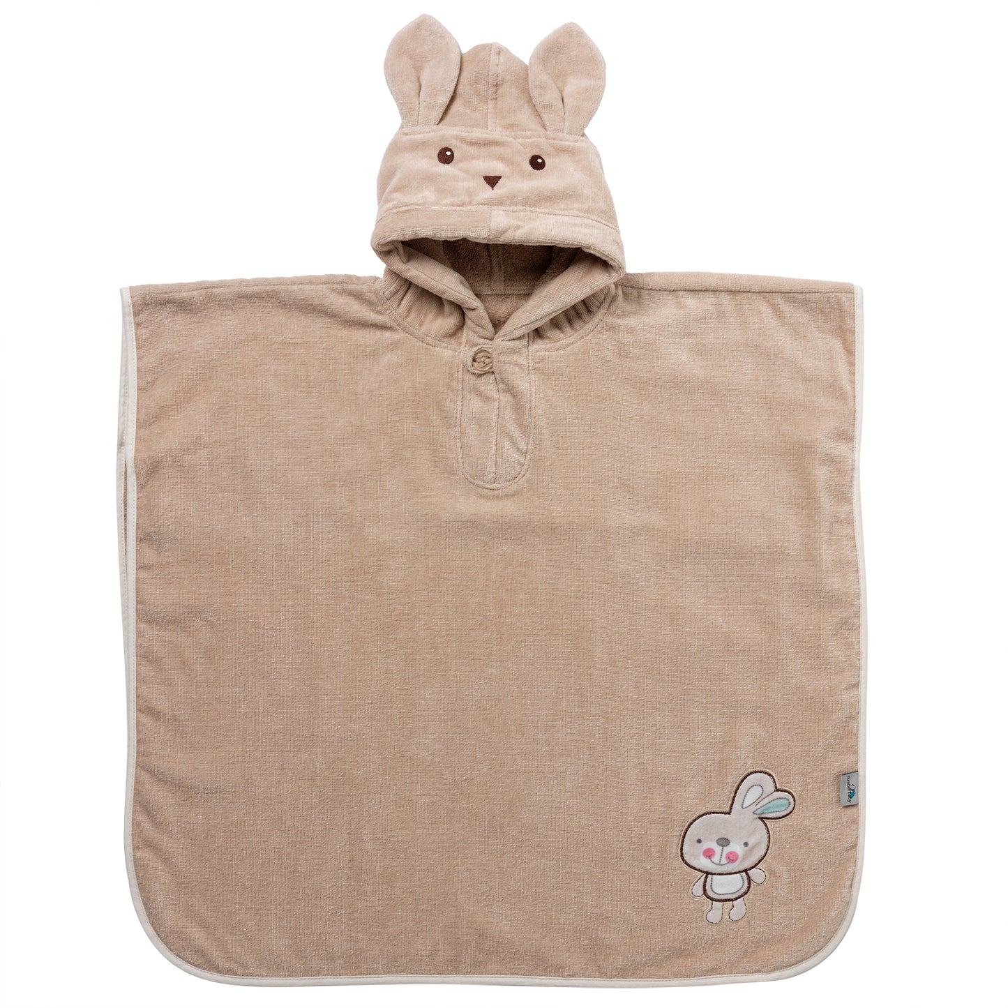 Poncho de bain à capuche pour enfant