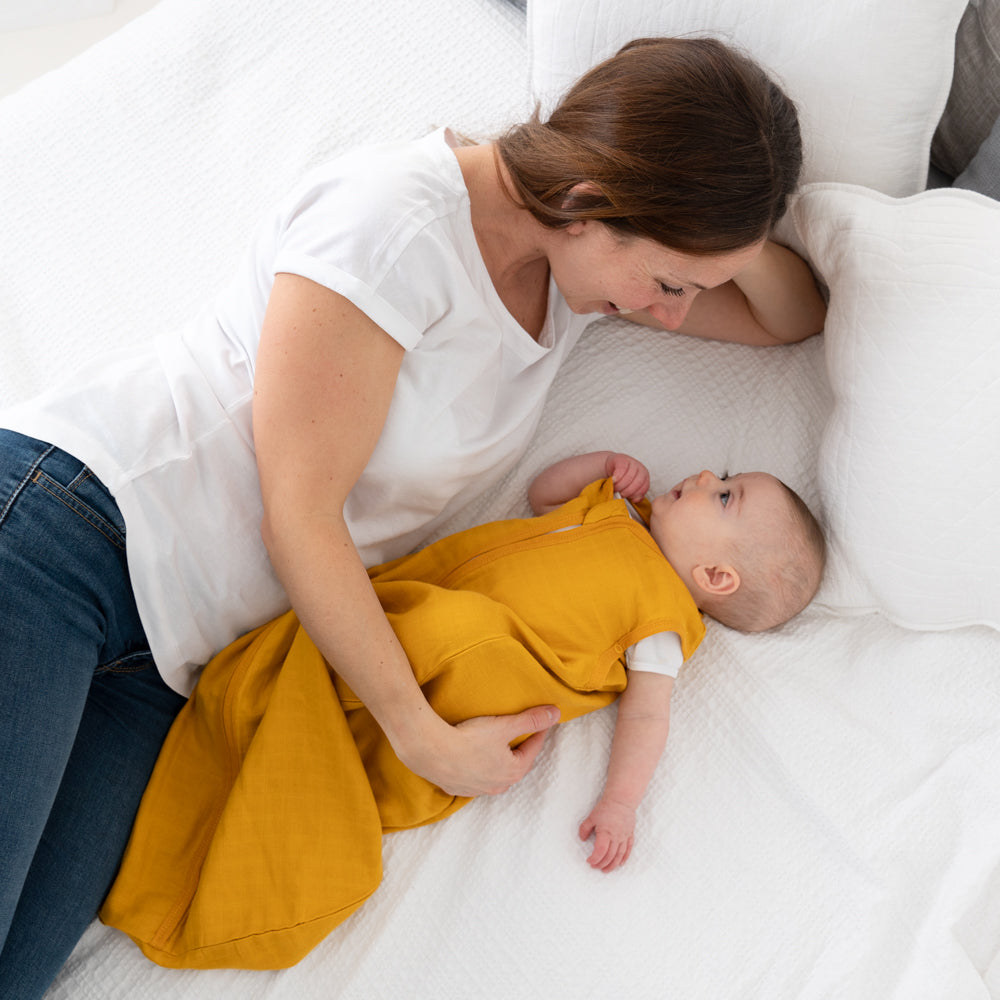 Gigoteuse bébé été - mousseline - 0.5 Tog_Safran_5_423